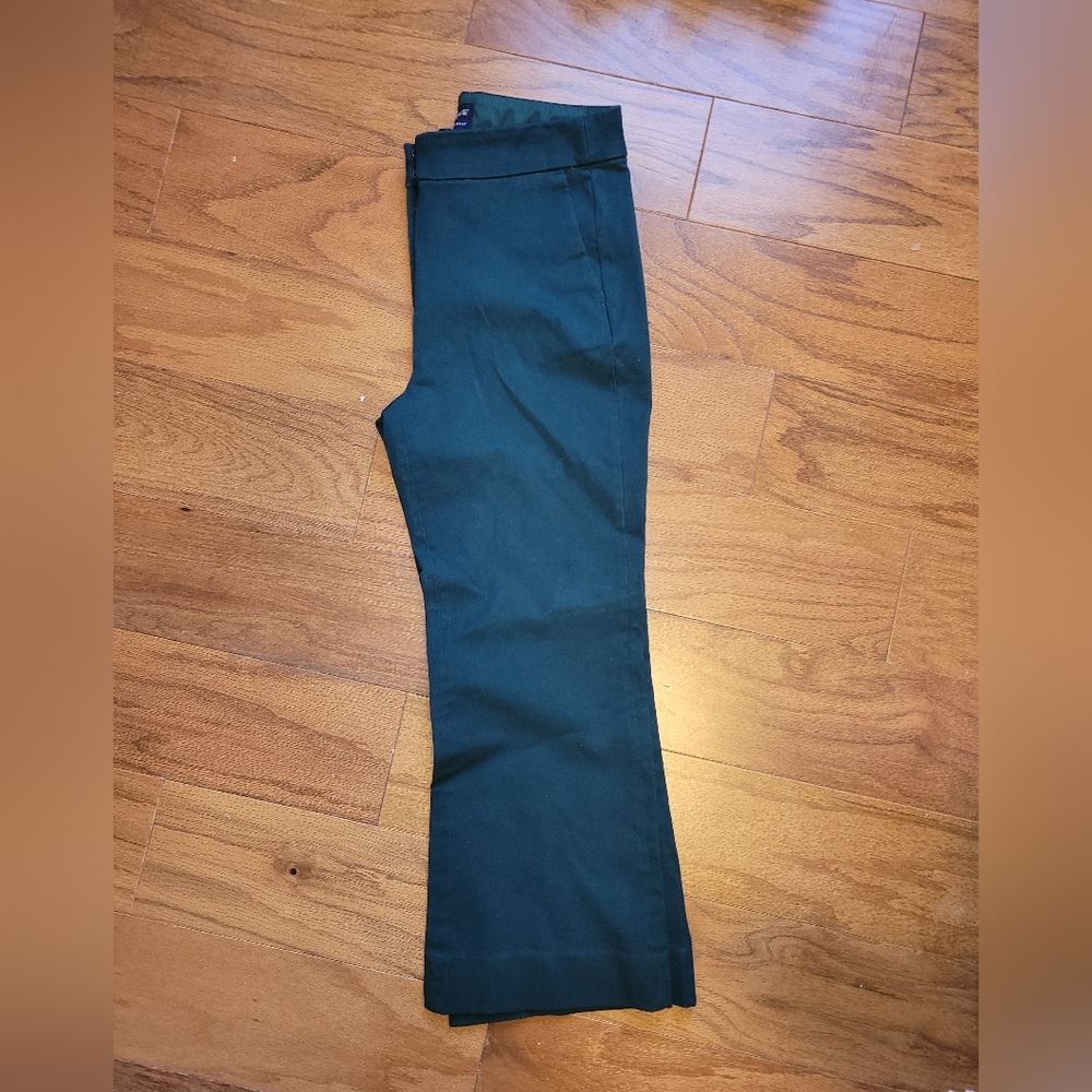 J.CREW Womens Classic Evergreen Flare Pants 4